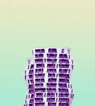紫色的插图
